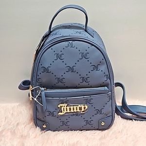 Juicy Couture Blue mini backpack (rare find)
